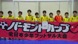 16年度 バーモントカップ第26回全日本少年フットサル大会 愛知県大会 優勝はbrincar Fc ジュニアサッカーnews