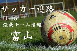 U 15強豪チーム紹介 富山県 エヌスタイル ジュニアサッカーnews