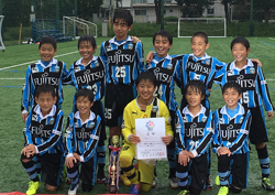 17 川崎市8人制サッカー大会 U 11 優勝は川崎フロンターレ 優勝チーム写真掲載 ジュニアサッカーnews