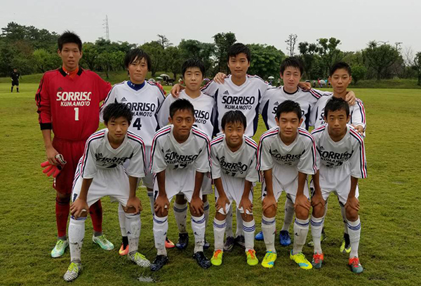 U 15強豪チーム紹介 熊本県 ソレッソ熊本u 15 ジュニアサッカーnews