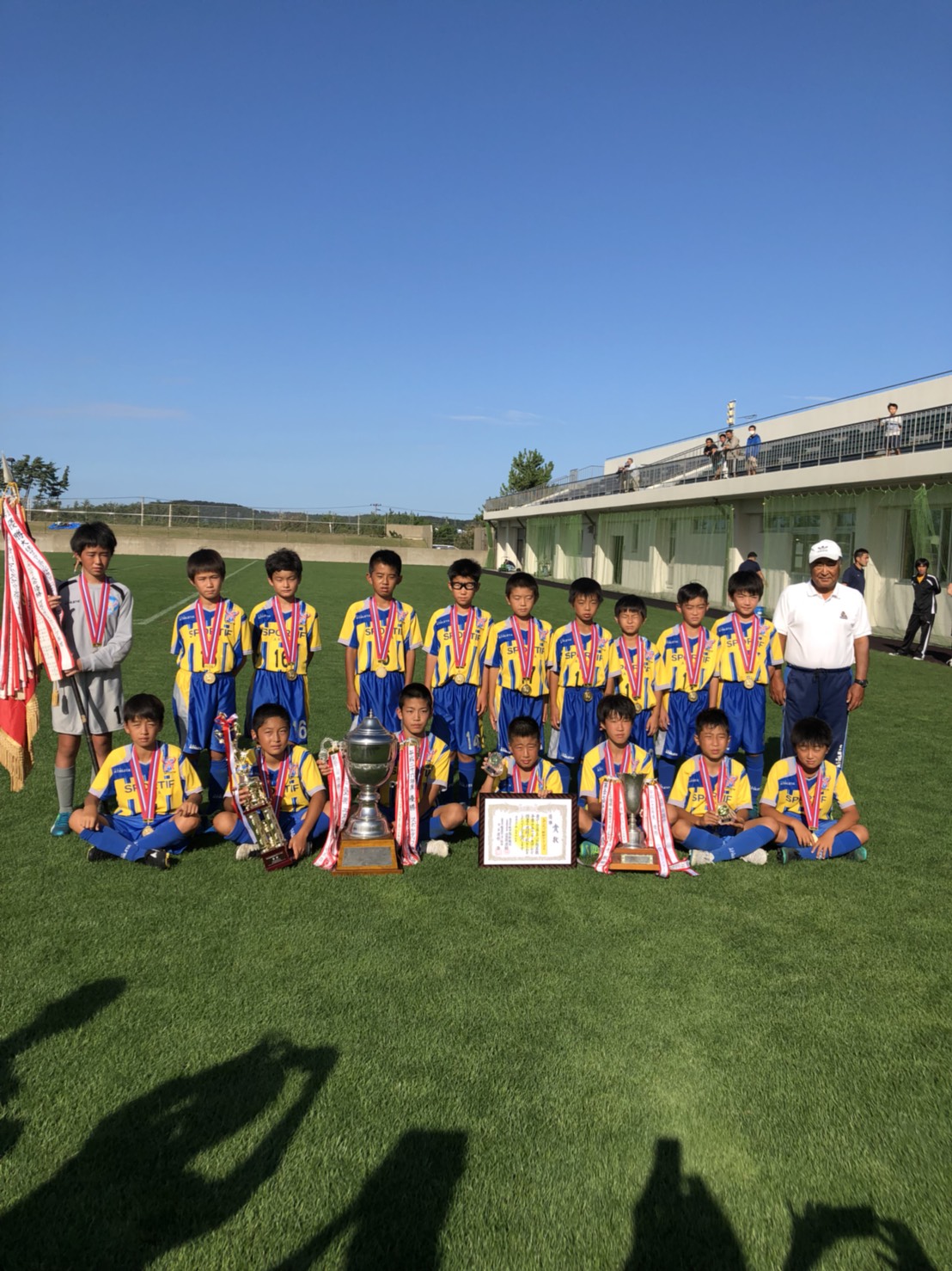 18年度 第38回魁星旗争奪少年サッカー大会 U 12 結果掲載 優勝はスポルティフ ジュニアサッカーnews