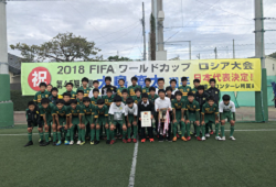 18年度 静岡県 第16回静岡市葵区駿河区民サッカー大会中学生の部 兼新人戦 優勝は静岡学園中学校 ジュニアサッカーnews