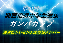 滋賀 ジュニアサッカーnews