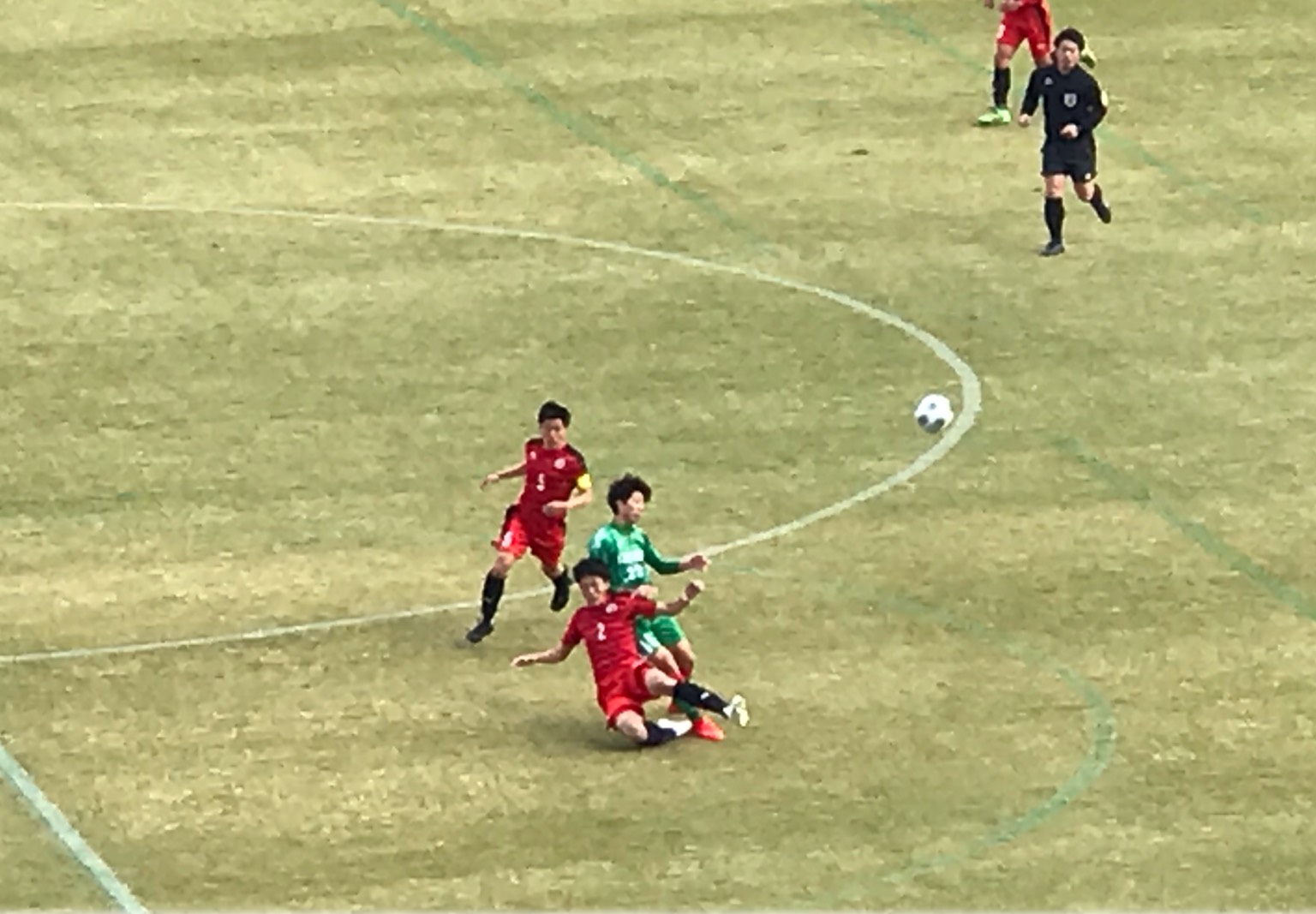 18年度 岡山県高校サッカー新人大会 兼 第11回中国高校サッカー新人大会県大会 優勝は作陽 お写真いただきました ジュニアサッカーnews