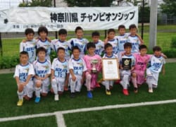 優勝チーム写真追加 19年度 スポーツデポカップ 第11回神奈川県チャンピオンシップu 10 優勝はsch Fc ジュニアサッカーnews