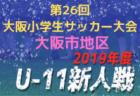 19年度 第13回卒業記念サッカー大会 Mufgカップ 泉北地区予選 大阪 中央大会出場全チーム決定 ジュニアサッカーnews