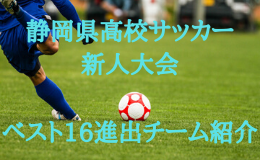 今 静岡がアツい 静岡県高校サッカー新人大会 ベスト16進出チーム紹介 ジュニアサッカーnews