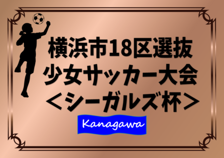 年度 第4回横浜市区選抜少女サッカー大会 シーガルズ杯 神奈川県 優勝は港北区選抜 ジュニアサッカーnews