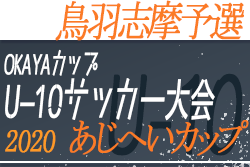 年度 あじへいカップu10 U8 U 10三重県少年サッカー大会 Okayacup 鳥羽志摩予選 優勝は阿児jfc ジュニアサッカーnews