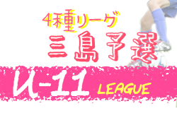 年度 4種リーグu 11 三島地区 大阪 未判明分の情報提供お待ちしています ジュニアサッカーnews