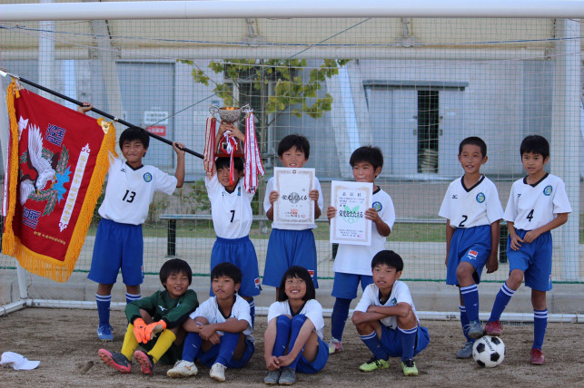 年度岡山市スポーツ少年団サッカー部 秋季錬成大会 中学年の部 優勝は灘崎fc ジュニアサッカーnews