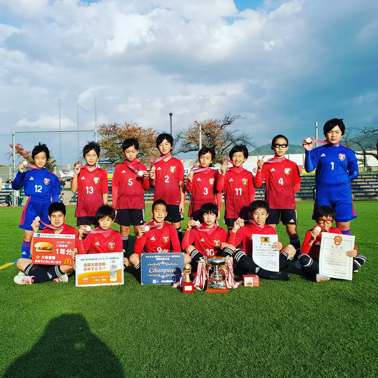 がんばれ ながいユナイテッドfc 第44回全日本u 12サッカー選手権大会 山形県代表 ながいユナイテッドfc 紹介 ジュニアサッカーnews