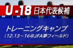 変更有 コロナ禍以降初の招集 J内定 選手権出場選手多数 U 18日本代表候補 トレーニングキャンプ 12 13 16 高円宮記念jfa夢フィールド メンバー スケジュール ジュニアサッカーnews