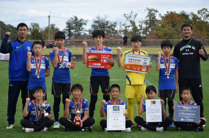 がんばれ松川sss 第44回全日本u 12サッカー選手権大会 福島県代表 松川sss紹介 ジュニアサッカーnews