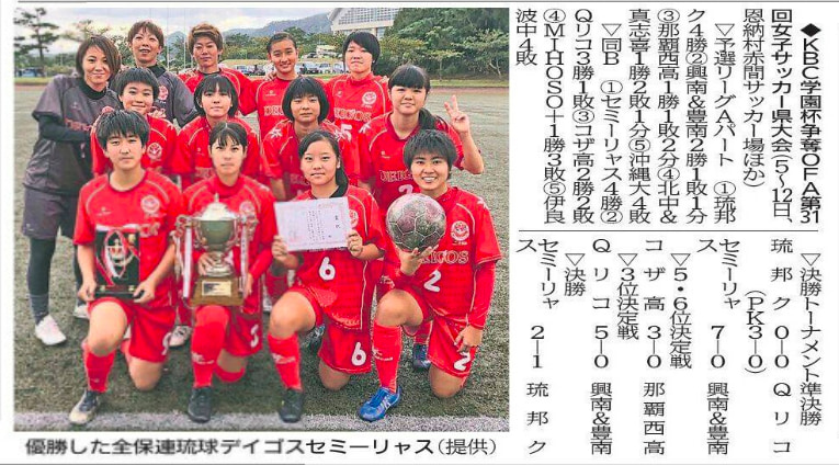 沖縄メディア サッカーニュース ジュニアサッカーnews