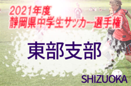 【大会中止】2021年度 静岡県中学生サッカー選手権  東部支部予選