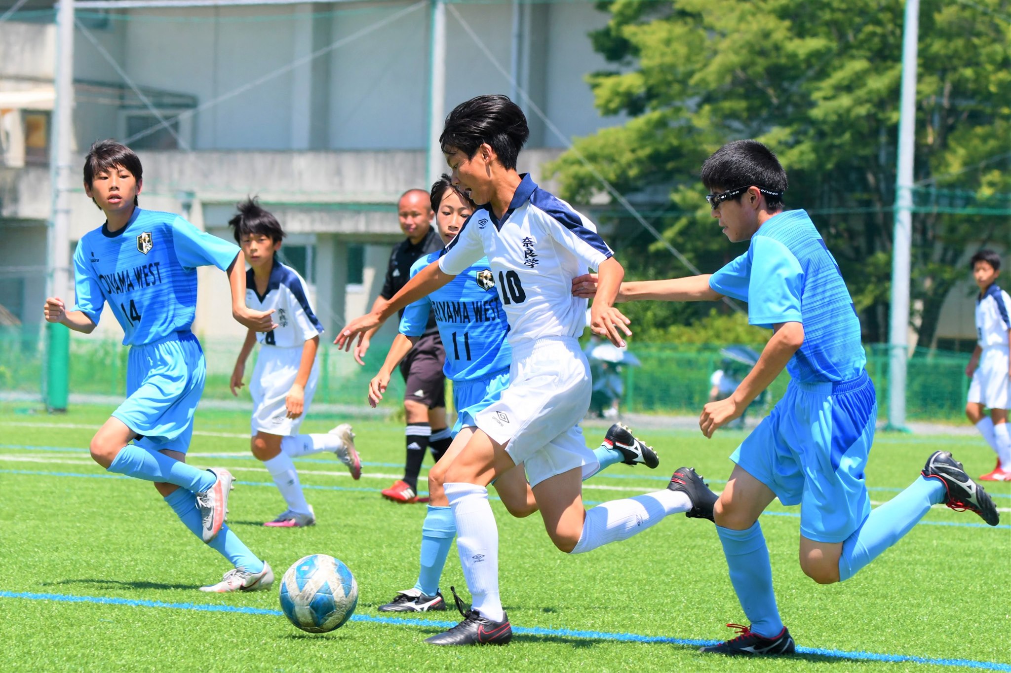 21年度 第72回奈良県中学校総合体育大会 サッカーの部 優勝は上中学校 ジュニアサッカーnews