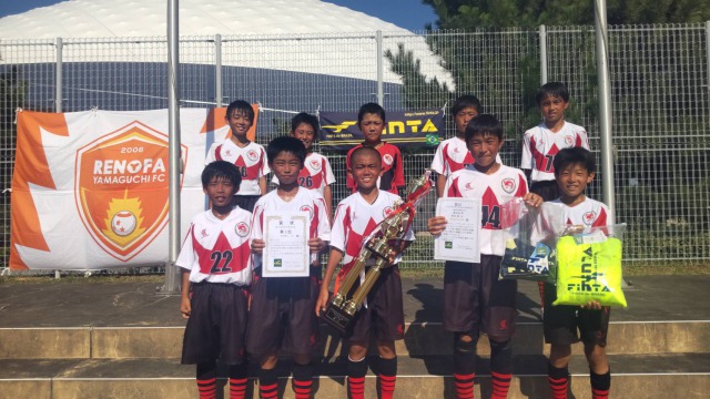 優勝チーム写真掲載 21 Finta Cup U 12 山口 優勝はsss Fc A ジュニアサッカーnews