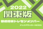 【神奈川県】参加メンバー掲載！2022 JFAガールズ･エイトU-12 関東 トレセンプログラム（2/25,26）