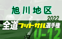 全道フットサル選手権2023 U-12の部 旭川地区予選（北海道）優勝は西御料地！トロンコ！