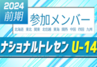 【中国版】都道府県トレセンメンバー2024 情報お待ちしています！