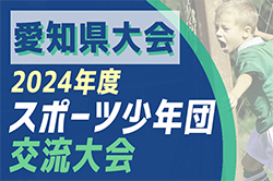 2024年度 第41回愛知県スポーツ少年団サッカー交流大会 愛知県大会  西三河･知多･西尾張北代表掲載！そのほかの地区予選結果募集中！県大会は11/17,23開催！