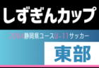 2024年度  しずぎんカップ第39回静岡県ユースU-11サッカー大会 中西部支部予選   各地区予選情報も募集中！例年1月開催