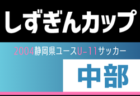 2024年度  静岡市民大会6年生の部 兼 NTT西日本グループカップ 第57回静岡県U-12サッカー大会  中部予選    組合せ掲載！10/20開幕  情報提供ありがとうございます！