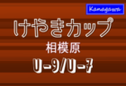 2024年度 けやきカップサッカー大会 U-9･U-7 (神奈川県) U-9は32チーム、U-7は18チーム出場！1・2回戦9/7結果判明分掲載、U-9は全結果、続報募集中！次は9/14,15,16開催！
