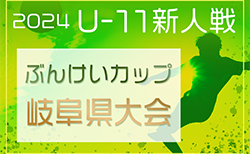 2024年度 第34回 ぶんけいカップ岐阜県少年サッカー大会 岐阜県大会　2025/2/22,24開催！東濃、西濃地区代表決定！他地区情報募集！