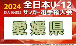 2024年度 JFA第48回全日本U-12サッカー選手権大会 愛媛県大会 11/16判明結果掲載！ベスト4決定 準決勝決勝は11/23