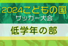 2024年度 こどもの国サッカー大会 中学年 (神奈川･東京) 6地区代表8チーム出場！FCパーシモンが 川崎対決を制して優勝！