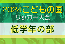 2024年度 こどもの国サッカー大会 低学年 (神奈川･東京) 6地区代表8チーム出場、組合せ掲載！11/9開催！情報ありがとうございます！地区予選情報も掲載！