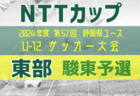 2024年度  静岡市民大会6年生の部 兼 NTT西日本グループカップ 第57回静岡県U-12サッカー大会  中部予選    組合せ掲載！10/20開幕  情報提供ありがとうございます！