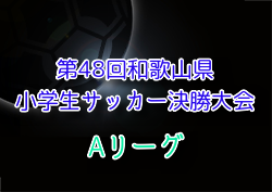 2024年度 第48回和歌山県小学生サッカー Aリーグ決勝大会 例年2月開催！日程・組合せ募集中