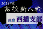 2024年度 兵庫県高校サッカー新人大会・丹有支部予選 例年12月開催！日程・組合せ募集中