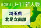 2024年度 第19回埼玉県4種新人戦 U-11 中央大会(県大会) 2025/1/26～開催！各地区予選情報募集