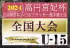 2024年度 高校新人選手権（東京）第2地区  組合せ掲載！11/17～開催