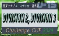 関東CY連盟 U-15 Challenge Cup 2024 都県代表全16チーム掲載！組合せ情報募集！11/16～24開催！情報ありがとうございます！