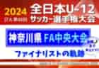 【全国まであと1つ！】ファイナリストの軌跡！2024年度 JFA第48回全日本U-12サッカー選手権 神奈川県大会《FA中央大会》決勝：バディーSC – 川崎フロンターレ戦は11/24 14時半キックオフ！！