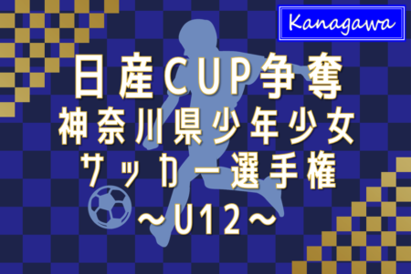 2024年度 日産カップ争奪神奈川県少年少女サッカー選手権 U12 本日11/24組合せ発表、1/12〜2/16開催！大会要項情報掲載！