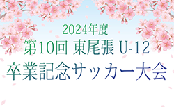 速報！2024年度 第10回 東尾張 U-12卒業記念大会/コロナワールドカップ（愛知）予選リーグ1/18,19結果更新中！未判明情報募集  次回から決勝トーナメント1/25～2/11予定