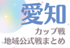 2024年度 愛知のカップ戦／地域公式戦まとめ 3/15,16 第18回チャリティー少年サッカー大会in三河、第15回プレジールCUP、第2回がましんカップU-9 組み合わせ掲載！