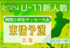 2024年度Super Sports XEBIO CUP U-11 福井県少年フットサルリーグカップ 優勝は立待FC A！