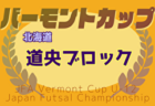 2025年度バーモントカップ第35回全日本U-12フットサル選手権 北海道大会 例年6月開催！日程・組合せ募集中