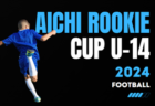 2024年度 U-14 Aichi Rookie CUP 愛知ルーキーカップ  予選リーグ  Aブロック12/22結果掲載！次回開催日程募集！