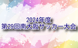 2024年度 第29回南大阪サッカー大会 例年3月開催！組合せ・日程募集