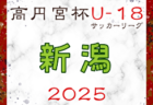 2025年度 高円宮杯U-18サッカーリーグ2025新潟 例年4月開幕！ 日程・組合せ募集中