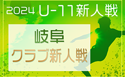 2024年度 岐阜県クラブ新人戦（CJI-CUP）組合せ掲載！28チーム出場！2/1,2開催