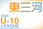 2025年度 知多U-10リーグ（愛知）例年6月開幕！組合せ･日程募集！